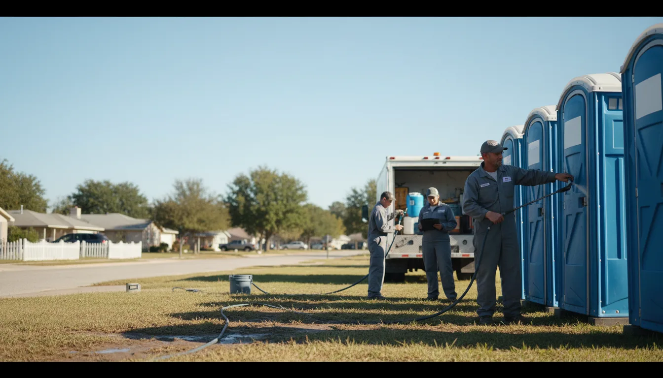 Long-Term Portable Toilet Rental in Trenton, NE near me